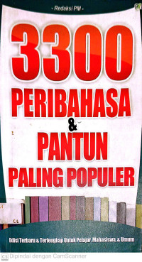 Image of 3300 Peribahasa & Pantun Paling Populer