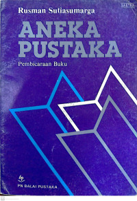 Image of Aneka Pustaka : Pembicaraan Buku