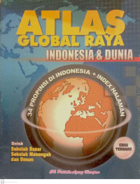 Image of Atlas Global Raya : Indonesia dan Dunia