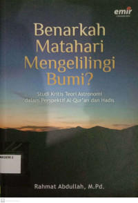 Image of Benarkah Matahari Mengelilingi Bumi