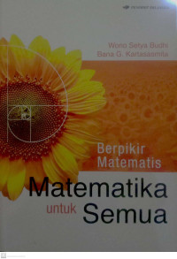 Image of Berfikir Matematis Matematika Untuk Semua