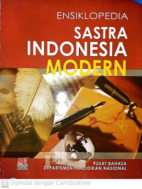Image of Ensiklopedia Sastra Indonesia Modern