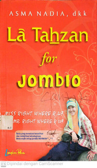 Image of La Tahzan for Jomblo