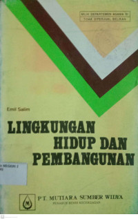 Image of Lingkungan Hidup dan Pembangunan