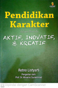 Image of Pendidikan Karakter dalam Metode Aktif, Inovatif, & Kreatif