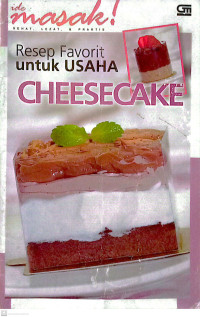 Image of Resep Favorite untuk Usaha Cheesecake