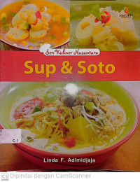Image of Seri Kuliner Nusantara : Sup & Soto